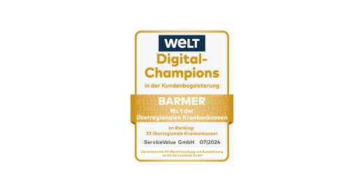 Welt Siegel - Digital Champions