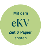 Mit dem eKV Zeit & Papier sparen