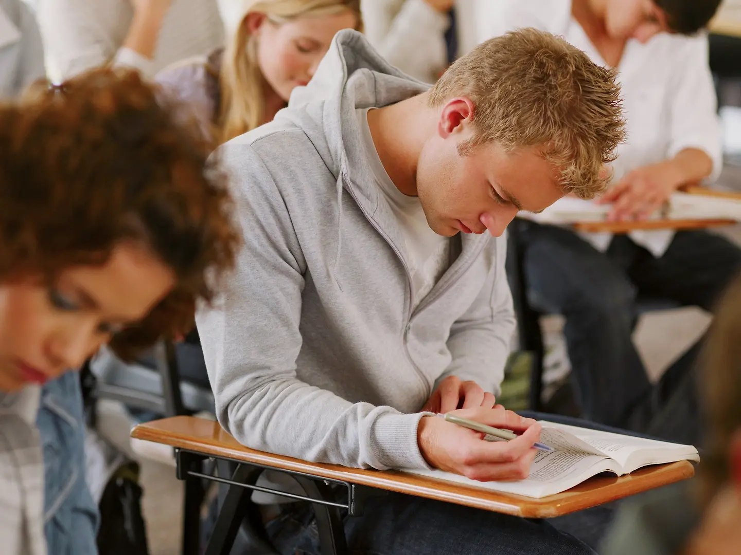 Studenten in einer Vorlesung