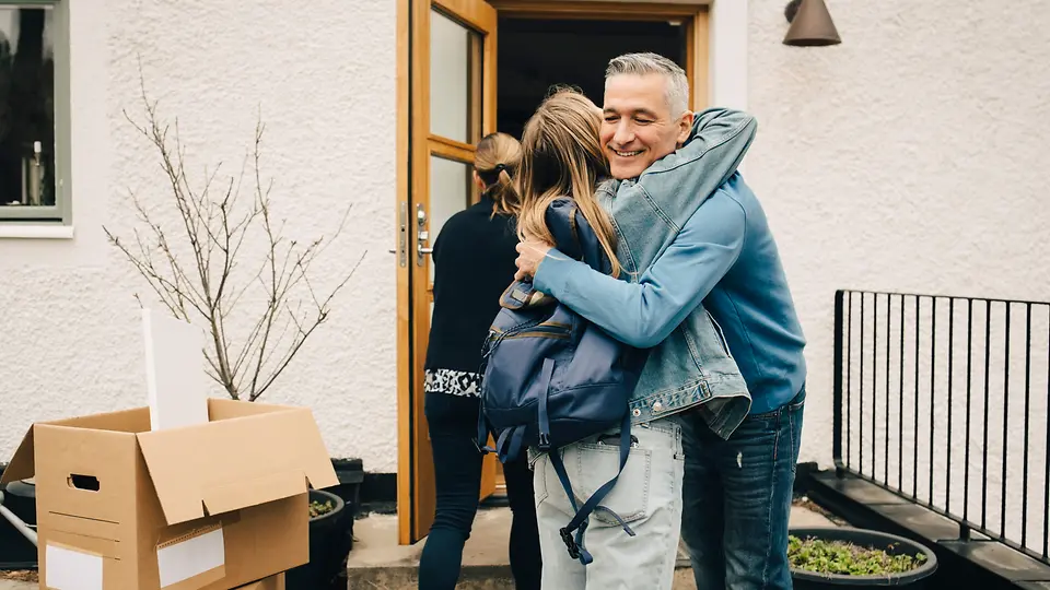 Scheidung mit Empty Nest Syndrom