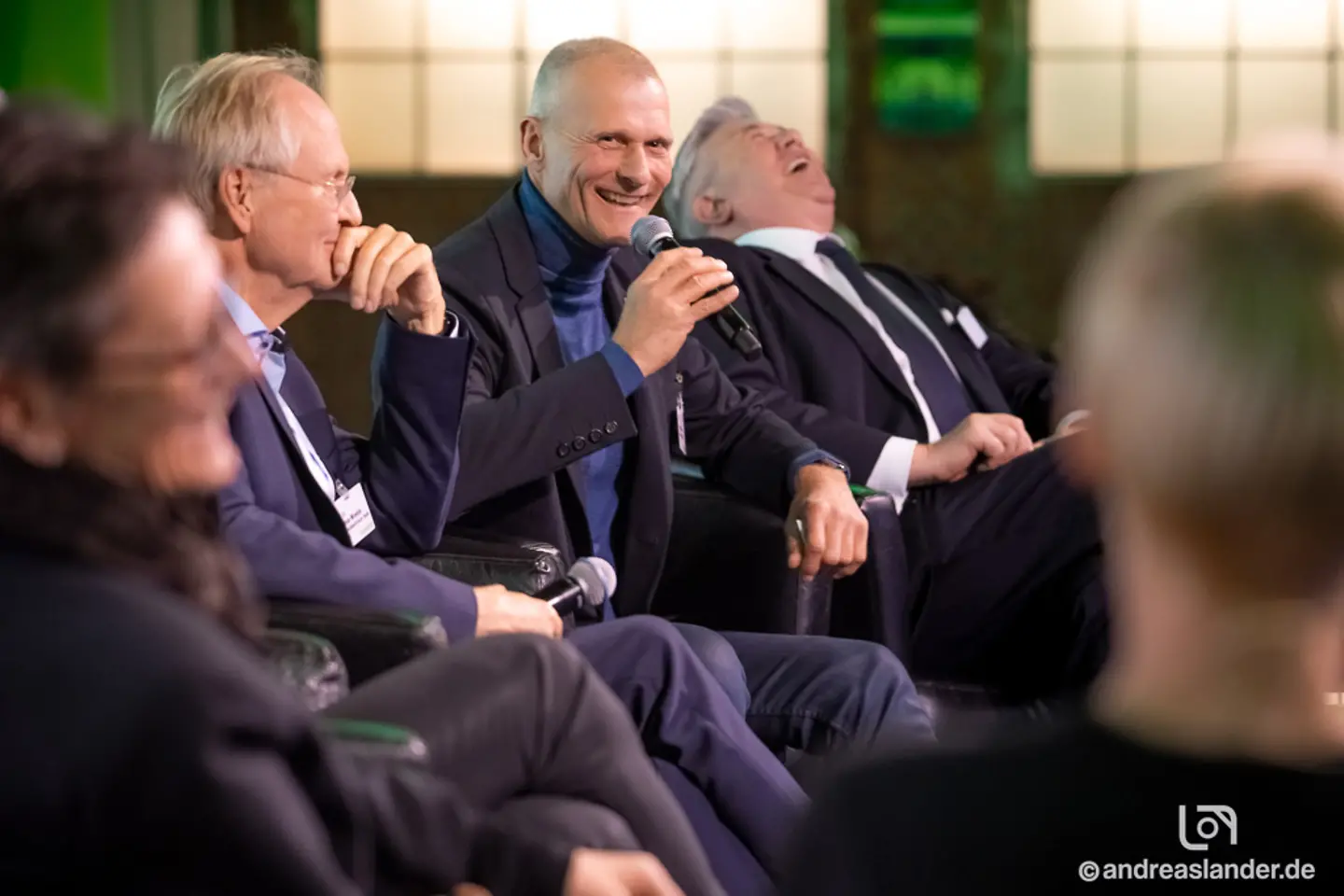 Uwe Strehlow während der Podiumsdiskussion